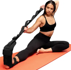 Leg and Foot Stretcher Yoga Stretching Strap with Loops suitable for Stretching