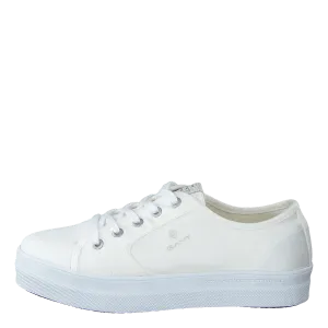Leisha Low Lace Shoes White