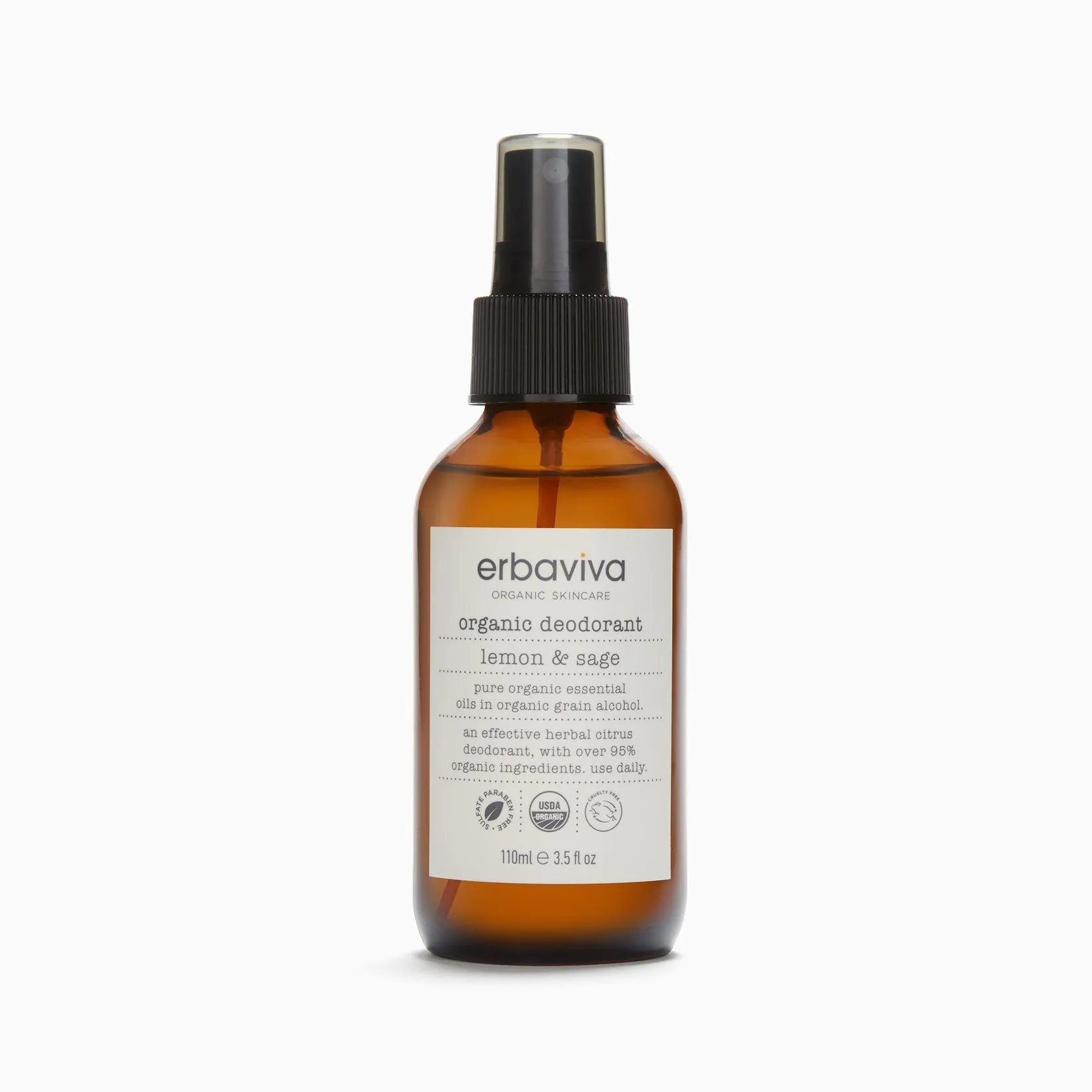 Lemon Sage Organic Deodorant