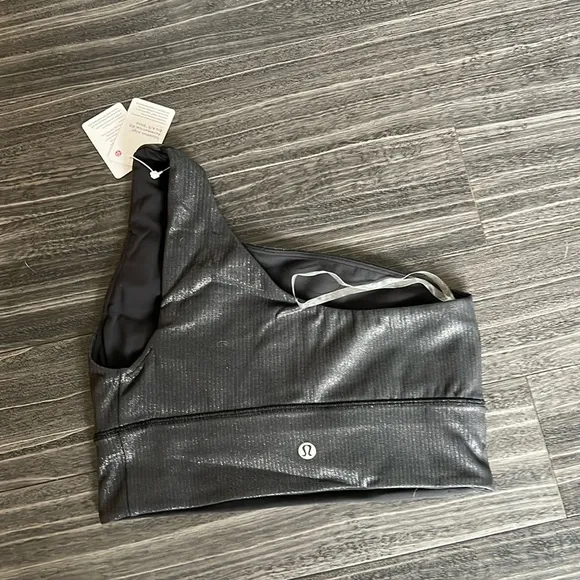 Lululemon Align Asymmetrical Rib Bra A/B *Shine