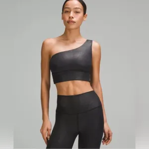 Lululemon Align Asymmetrical Rib Bra A/B *Shine