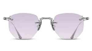 M3104 A-Palladium White / Geometric Café / Violet Gradient