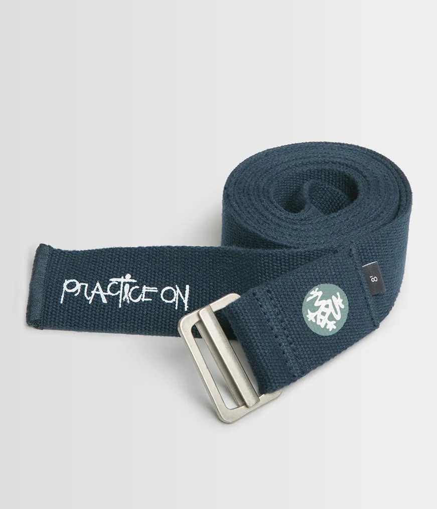 Manduka AligN Yoga Strap 8' - Midnight