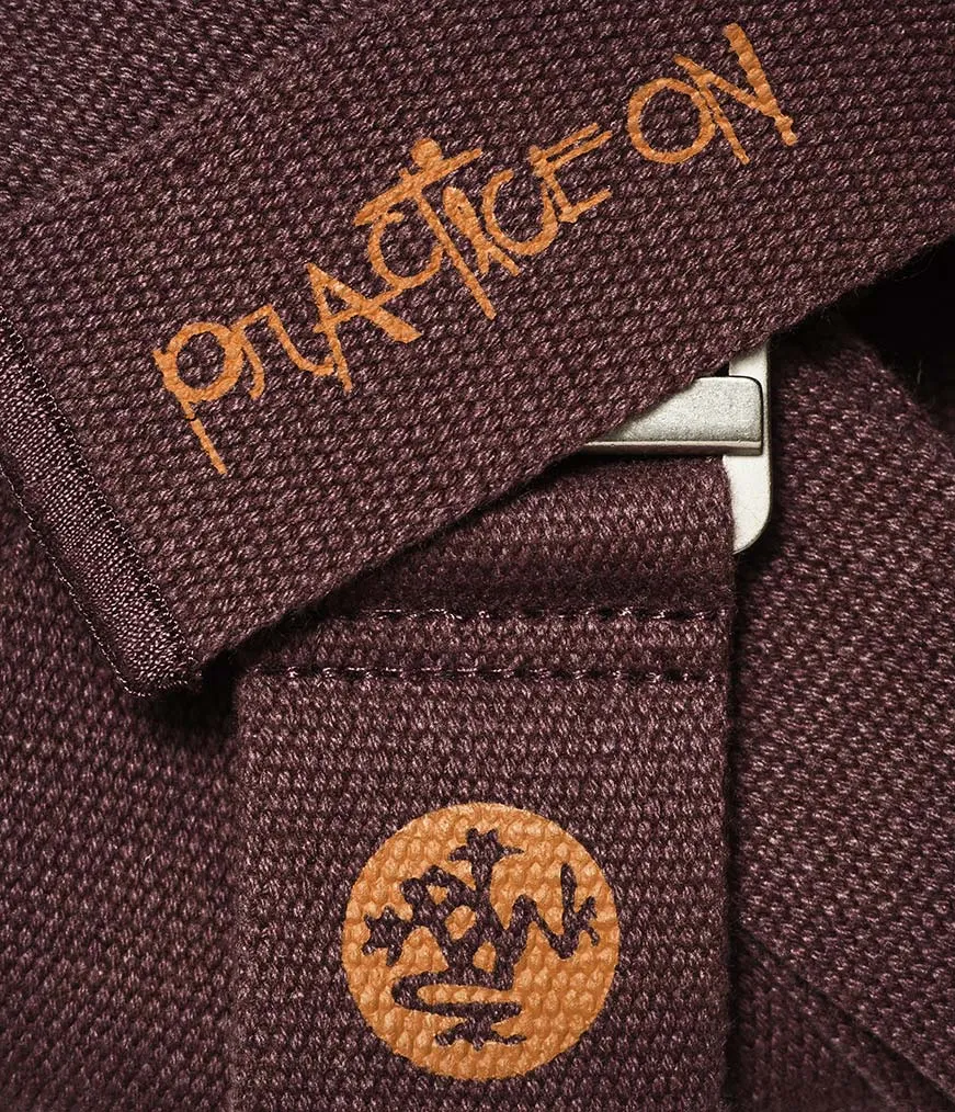 Manduka AligN Yoga Strap 8' - Raisin