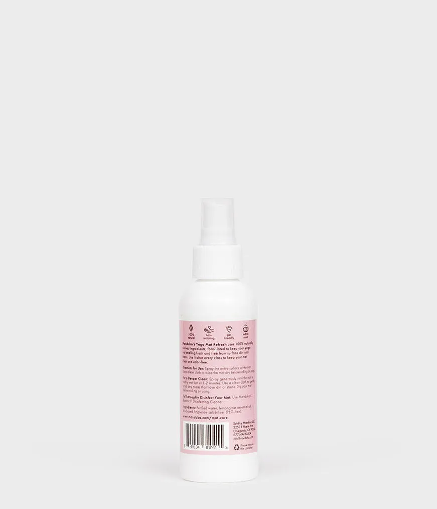 Manduka Mat Wash & Refresh 4 OZ- LEMONGRASS