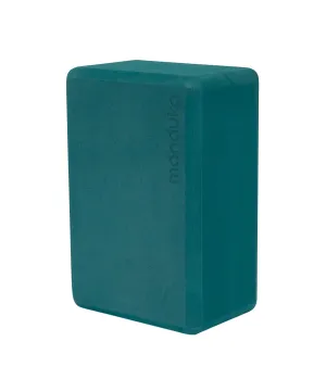 Manduka Recycled Foam Yoga Block - Deep Sea