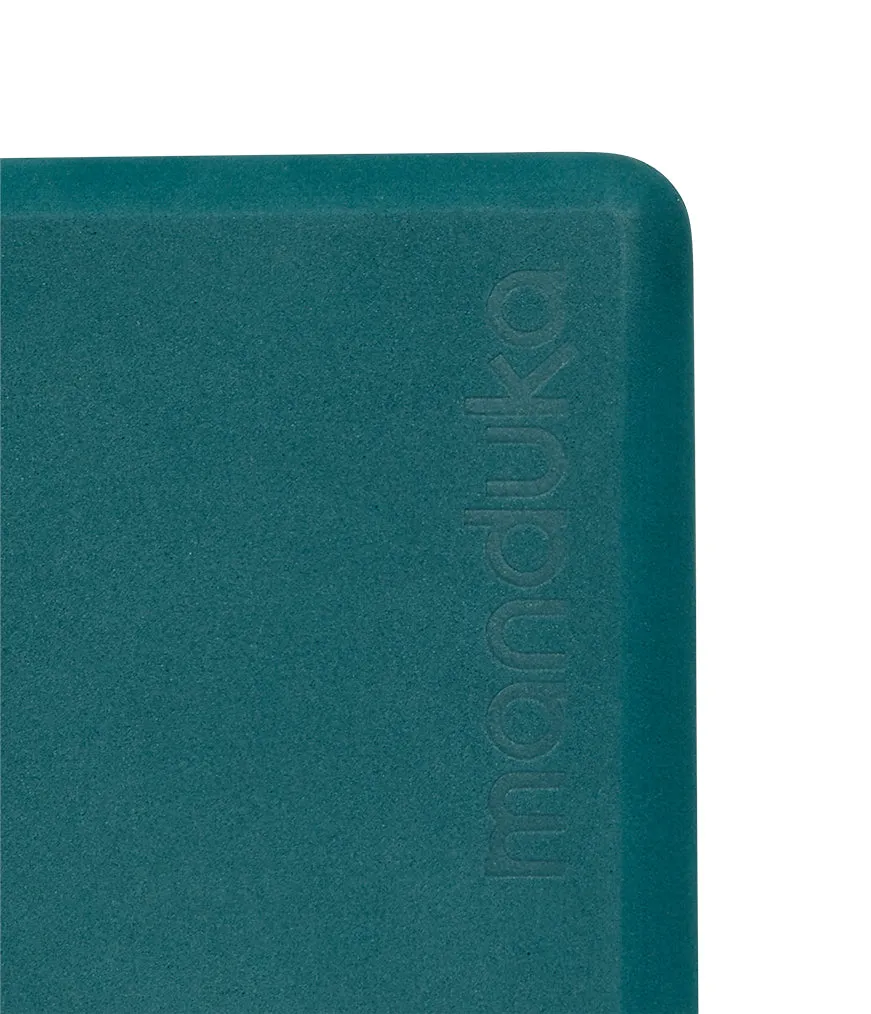 Manduka Recycled Foam Yoga Block - Deep Sea