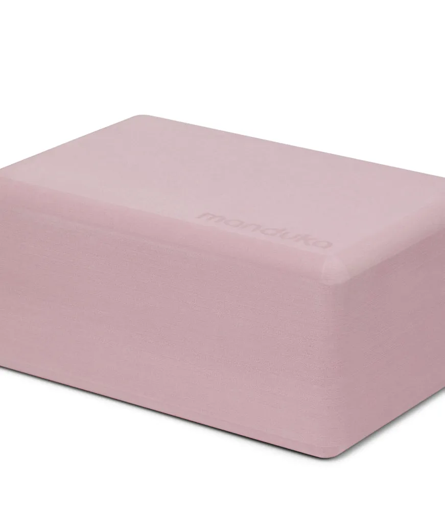 Manduka Recycled Foam Yoga Block - Elderberry