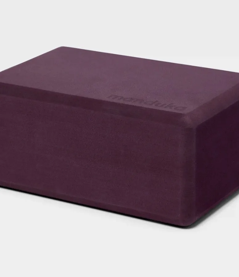 Manduka Recycled Foam Yoga Block - Indulge