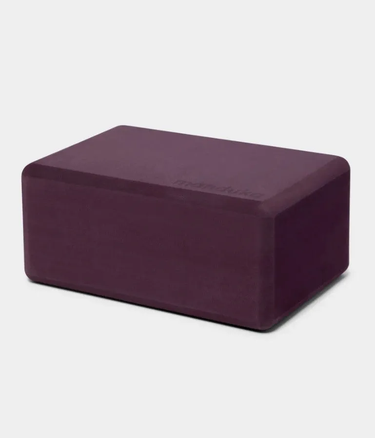 Manduka Recycled Foam Yoga Block - Indulge