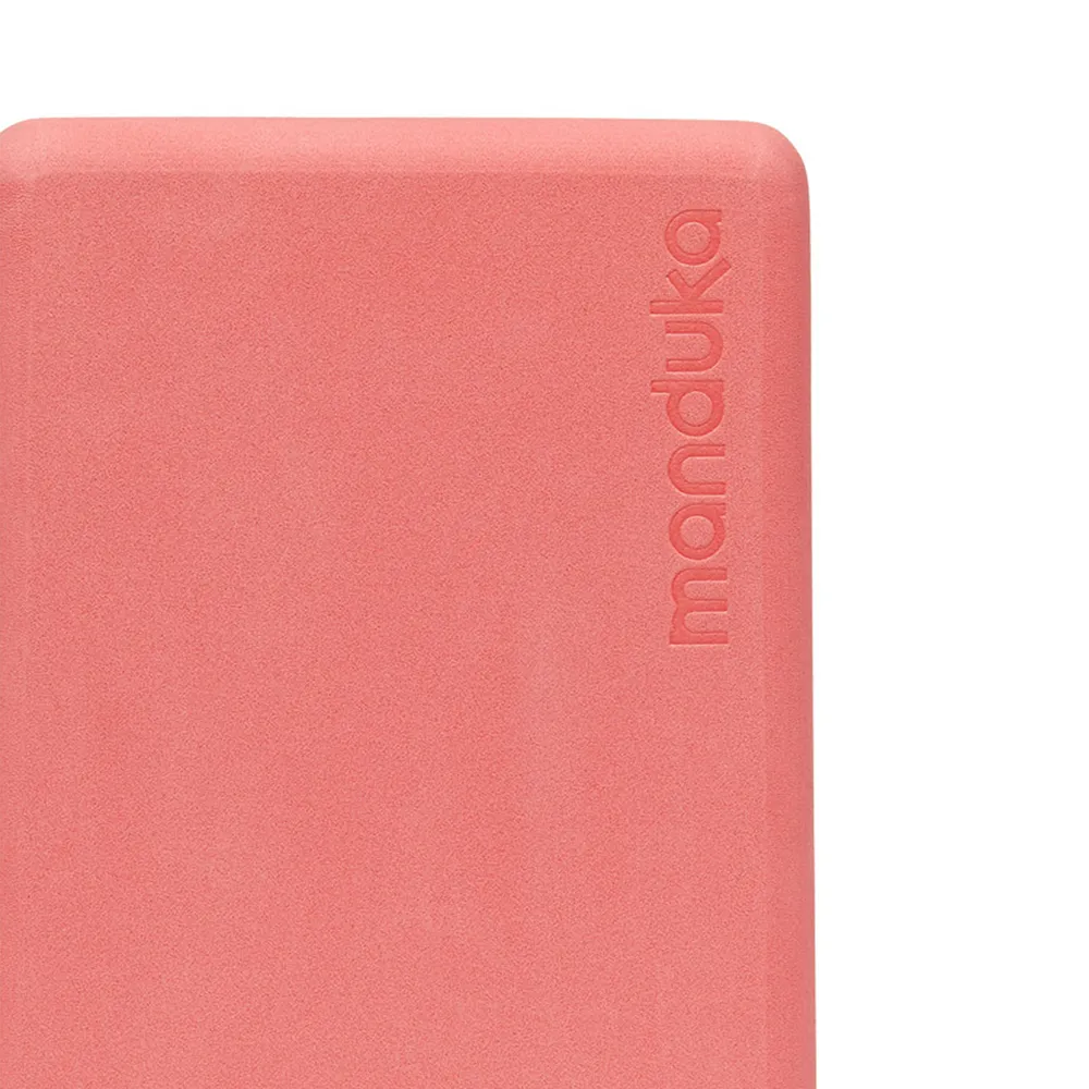 Manduka Recycled Foam Yoga Block (Limited Edition) - Clay