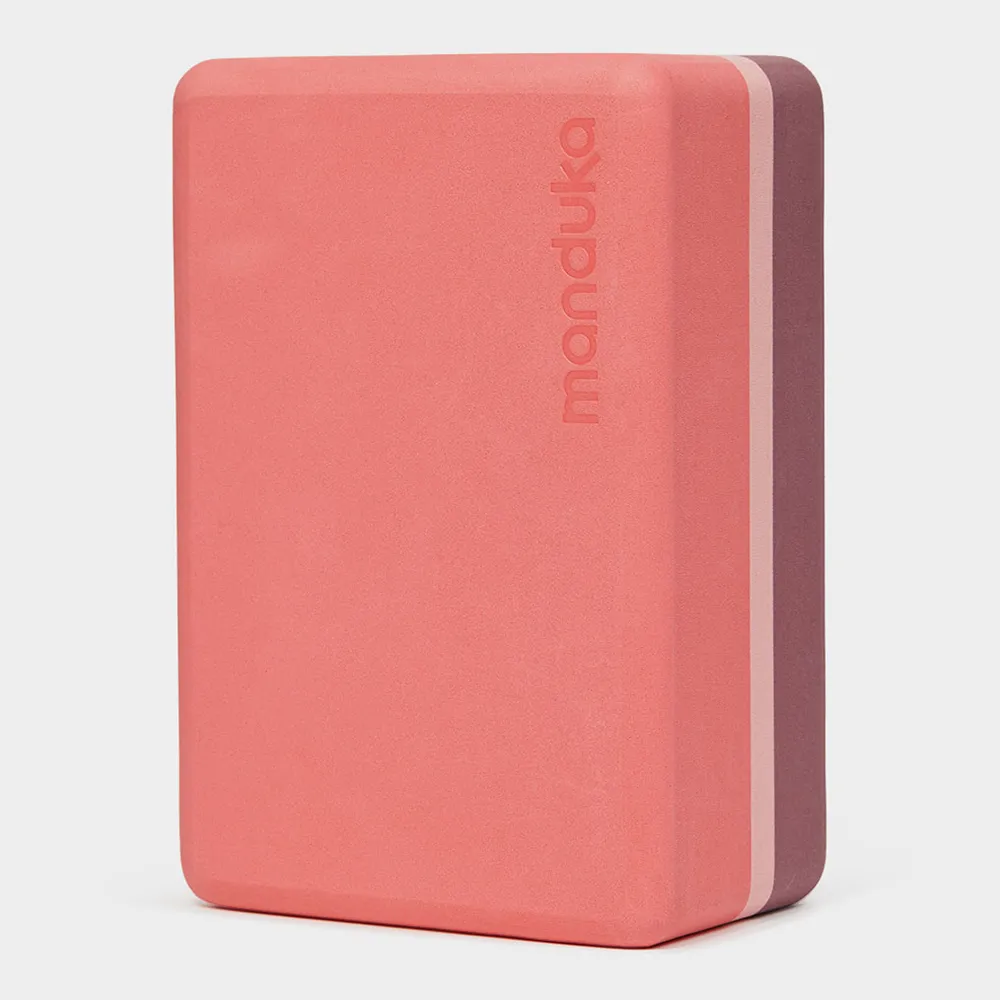 Manduka Recycled Foam Yoga Block (Limited Edition) - Clay