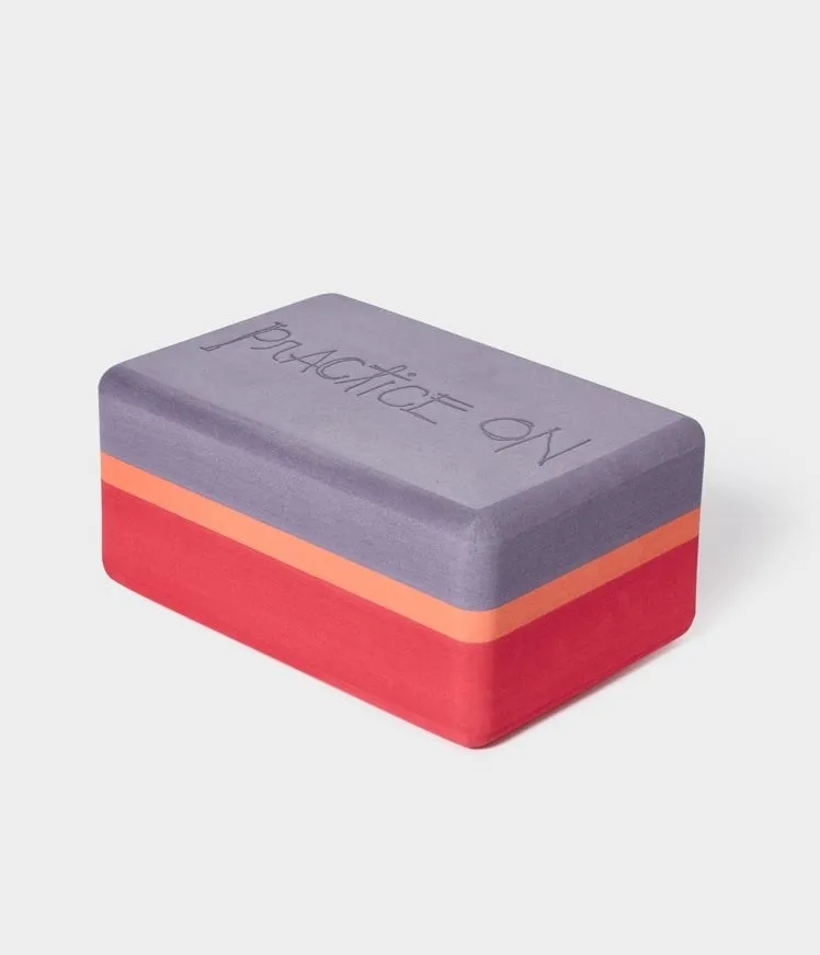 Manduka Recycled Foam Yoga Block (Limited Edition) - Esperance