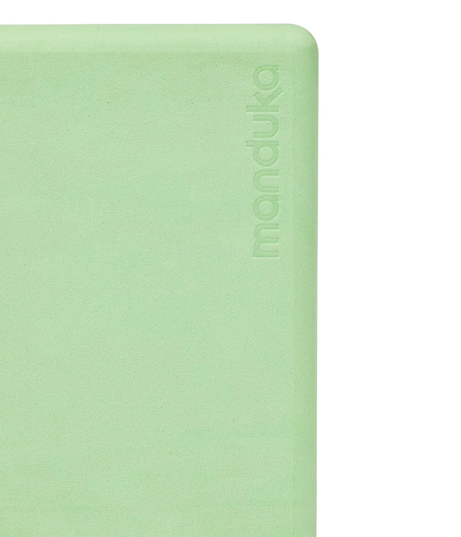 Manduka Recycled Foam Yoga Block (Limited Edition) - Green Ash