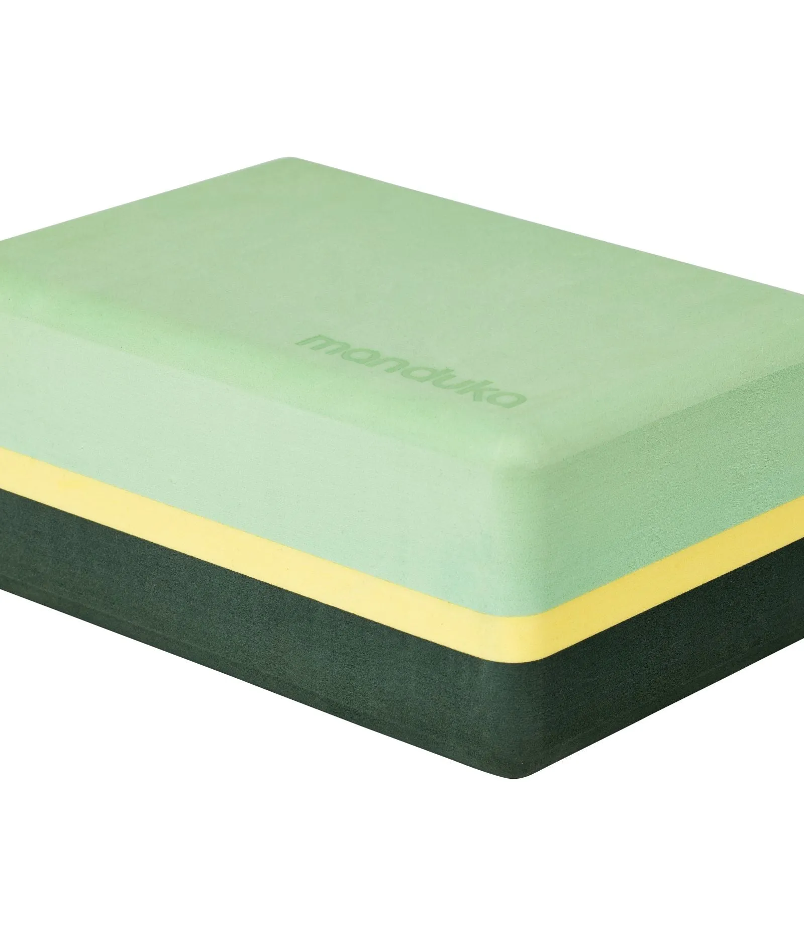 Manduka Recycled Foam Yoga Block (Limited Edition) - Green Ash