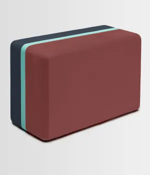 Manduka Recycled Foam Yoga Block (Limited Edition) - Maka 3-Tone