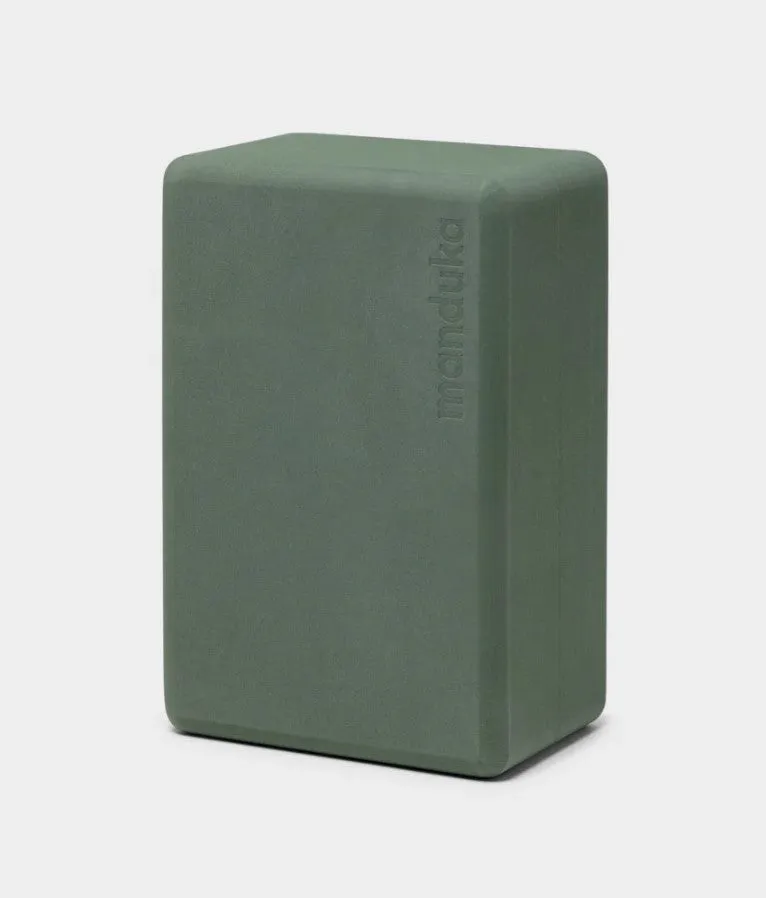 Manduka Recycled Foam Yoga Block - Sage