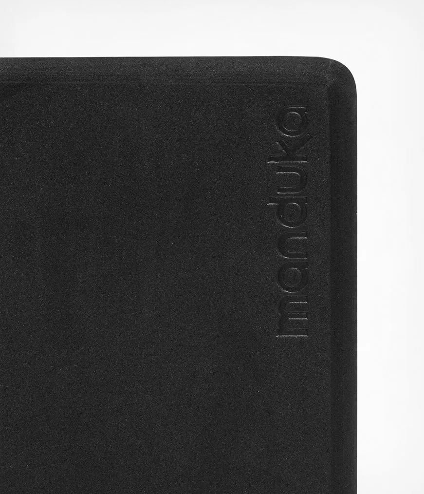 Manduka Recycled Foam Yoga Block - Thunder