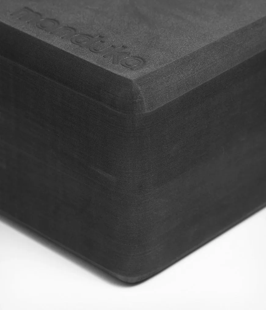 Manduka Recycled Foam Yoga Block - Thunder