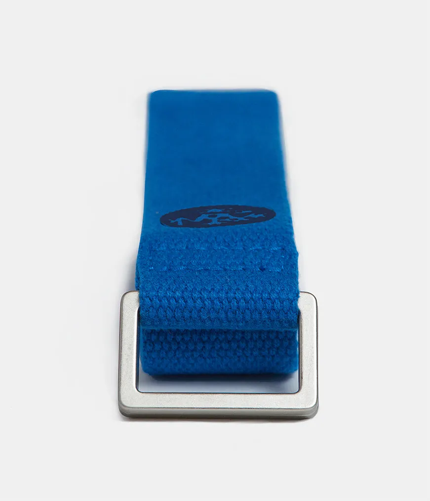 Manduka unfold 2.0 yoga strap 6' - Truth Blue