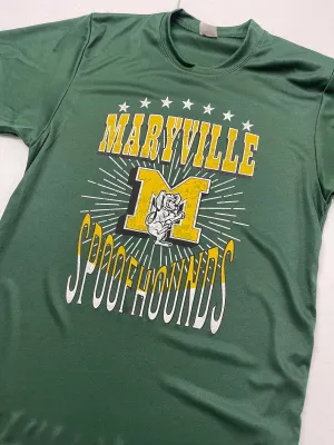 Maryville Spoofhounds Green Performance Tee
