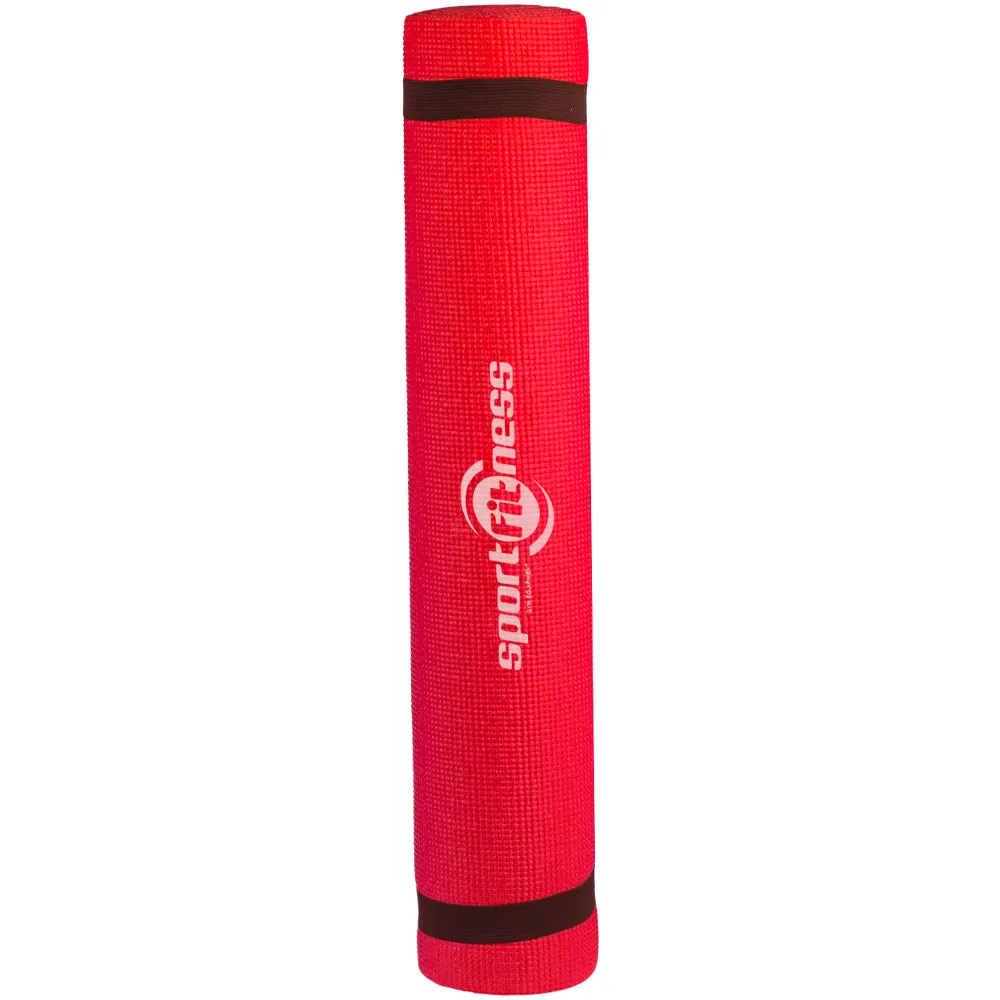 Mat de Yoga Doble Faz Rojo
