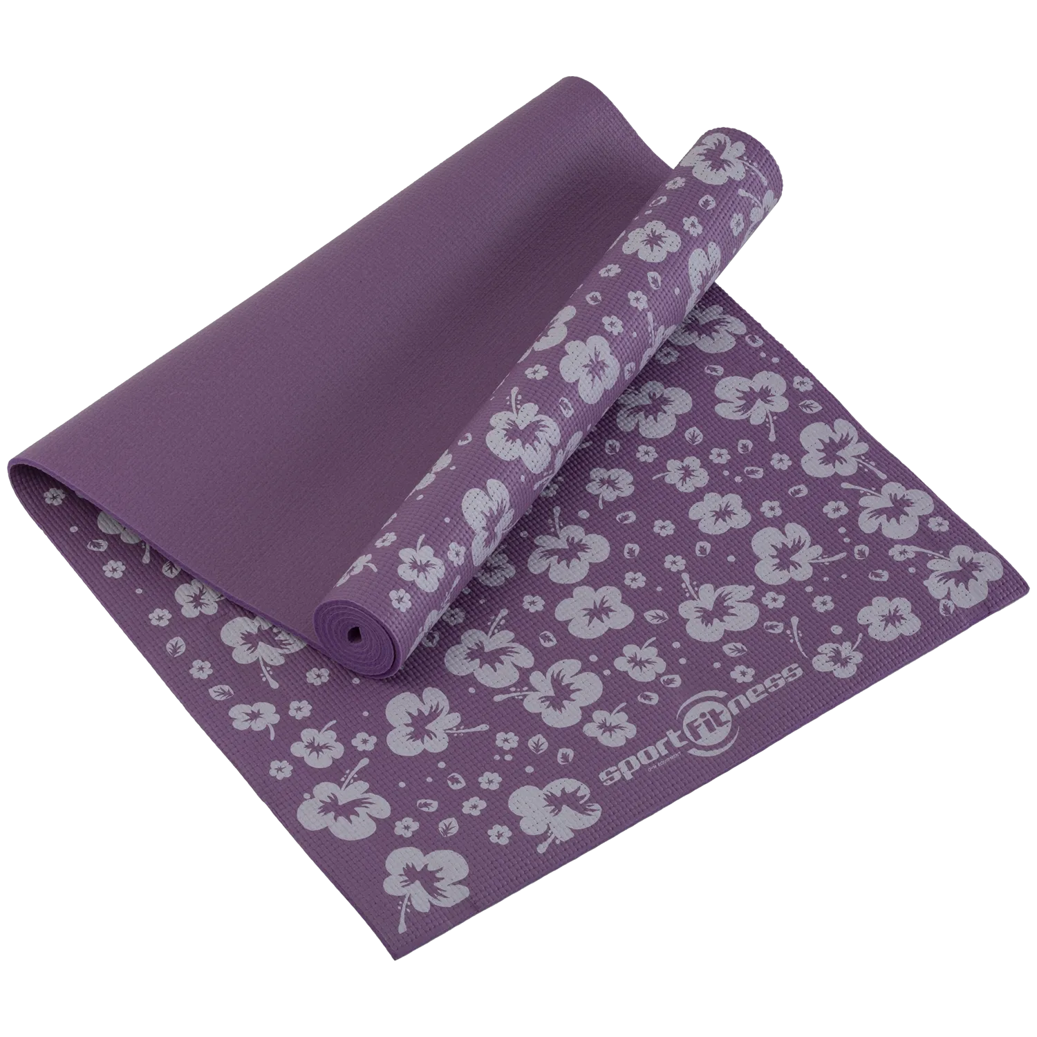 Mat de Yoga Morado con grabado