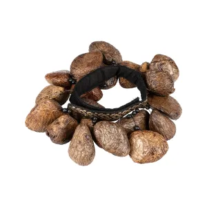 MEINL Percussion FR1P Foot Rattle, Pangi Seeds