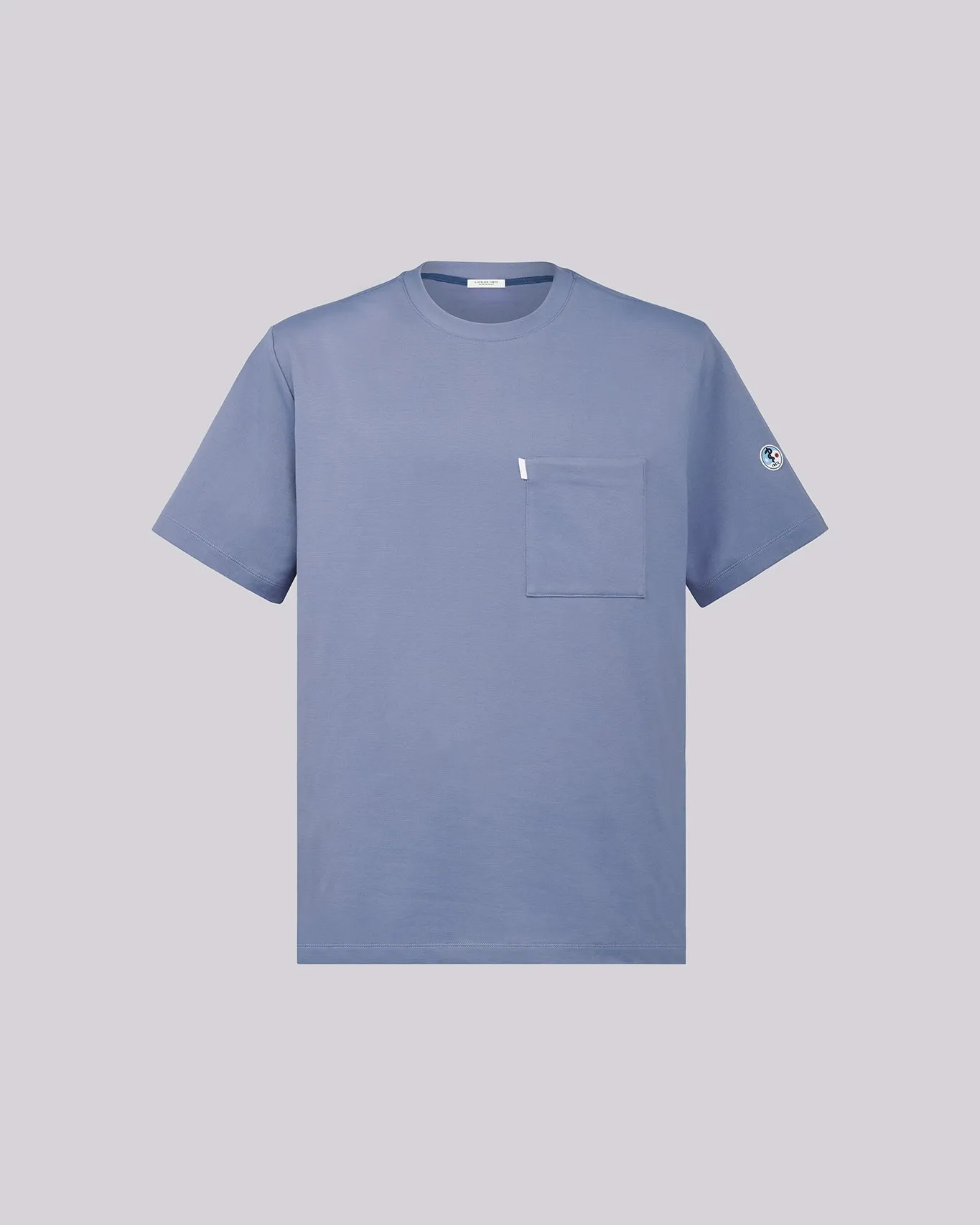 Men's Crewneck Scrub Shirt | Jersey Milano