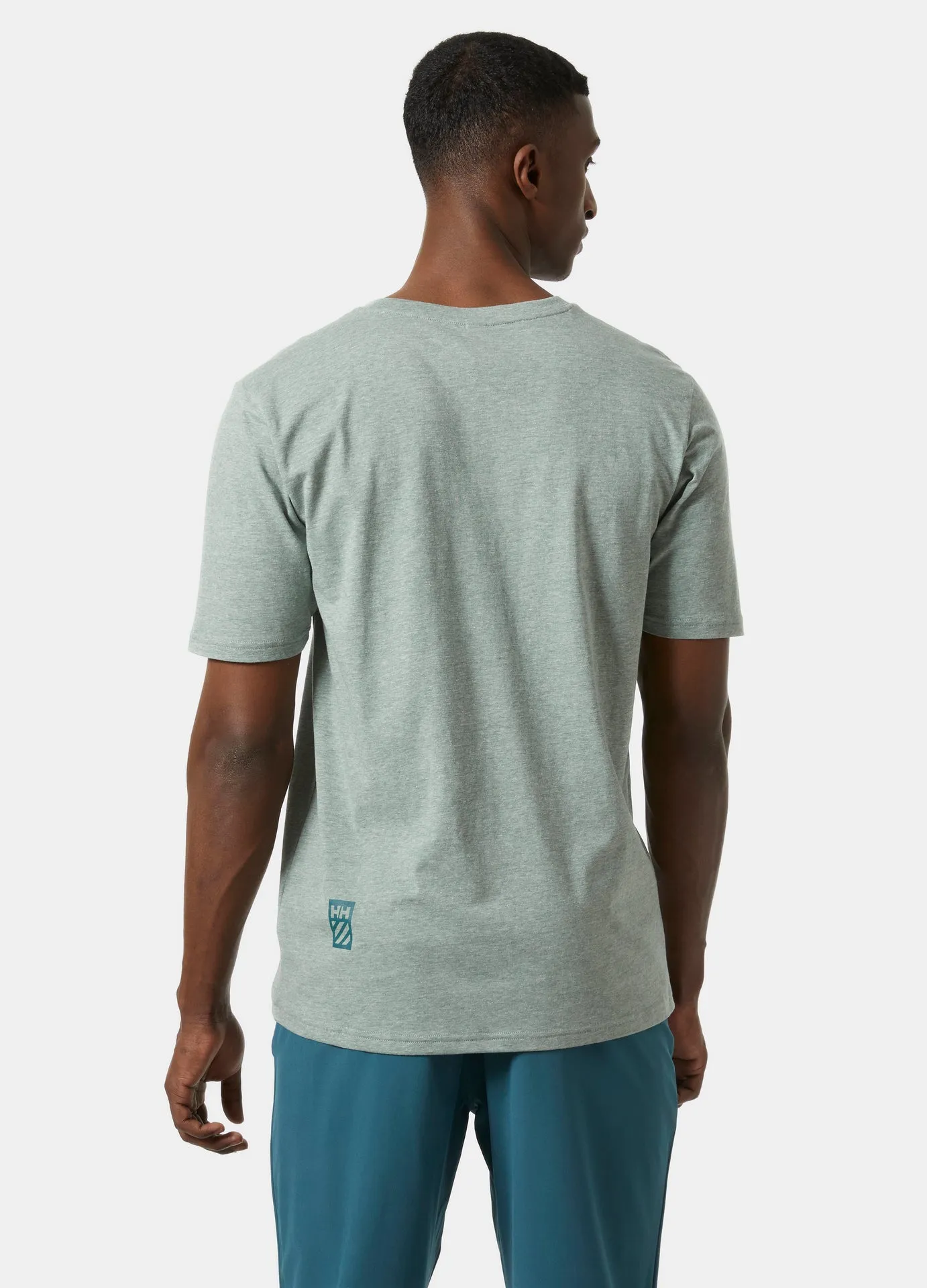 MEN'S HH TECH LOGO T-SHIRT - CACTUS