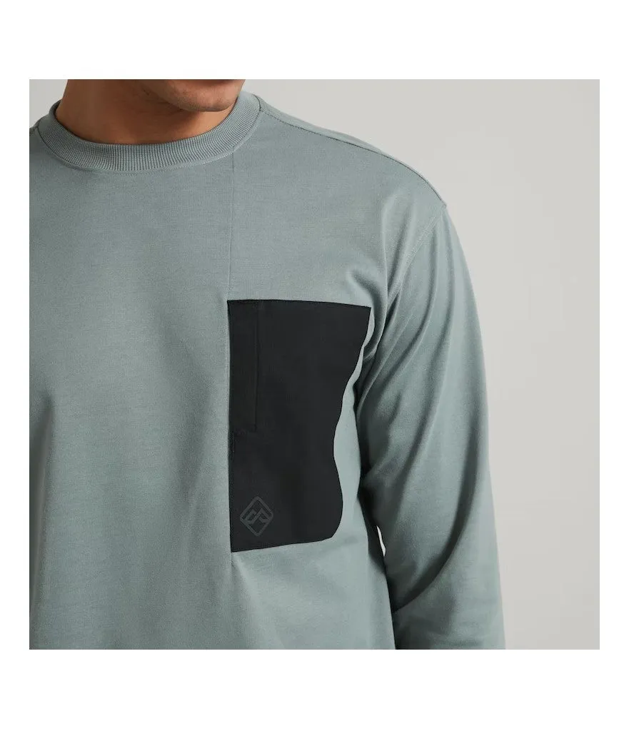 MEN'S VANDER L/S POCKET TEE - GUM TREE