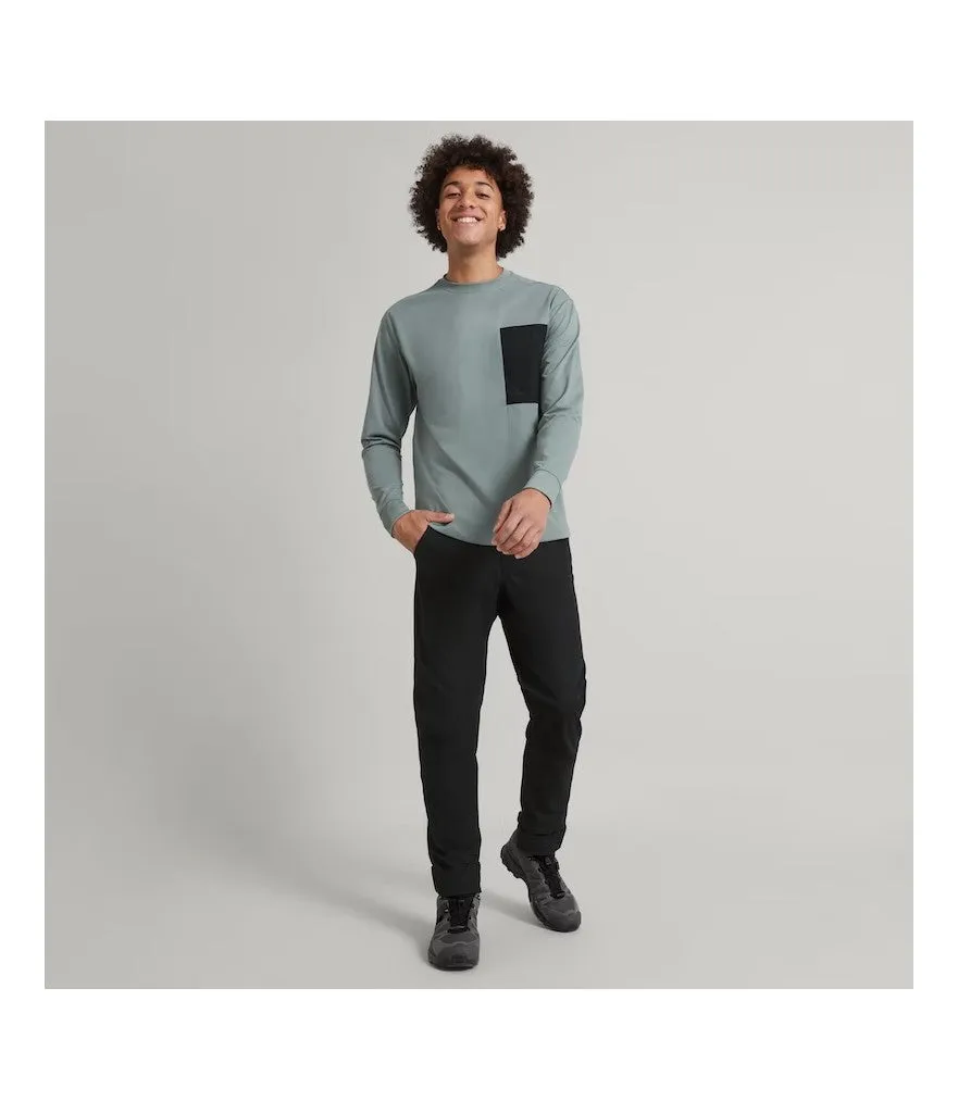 MEN'S VANDER L/S POCKET TEE - GUM TREE