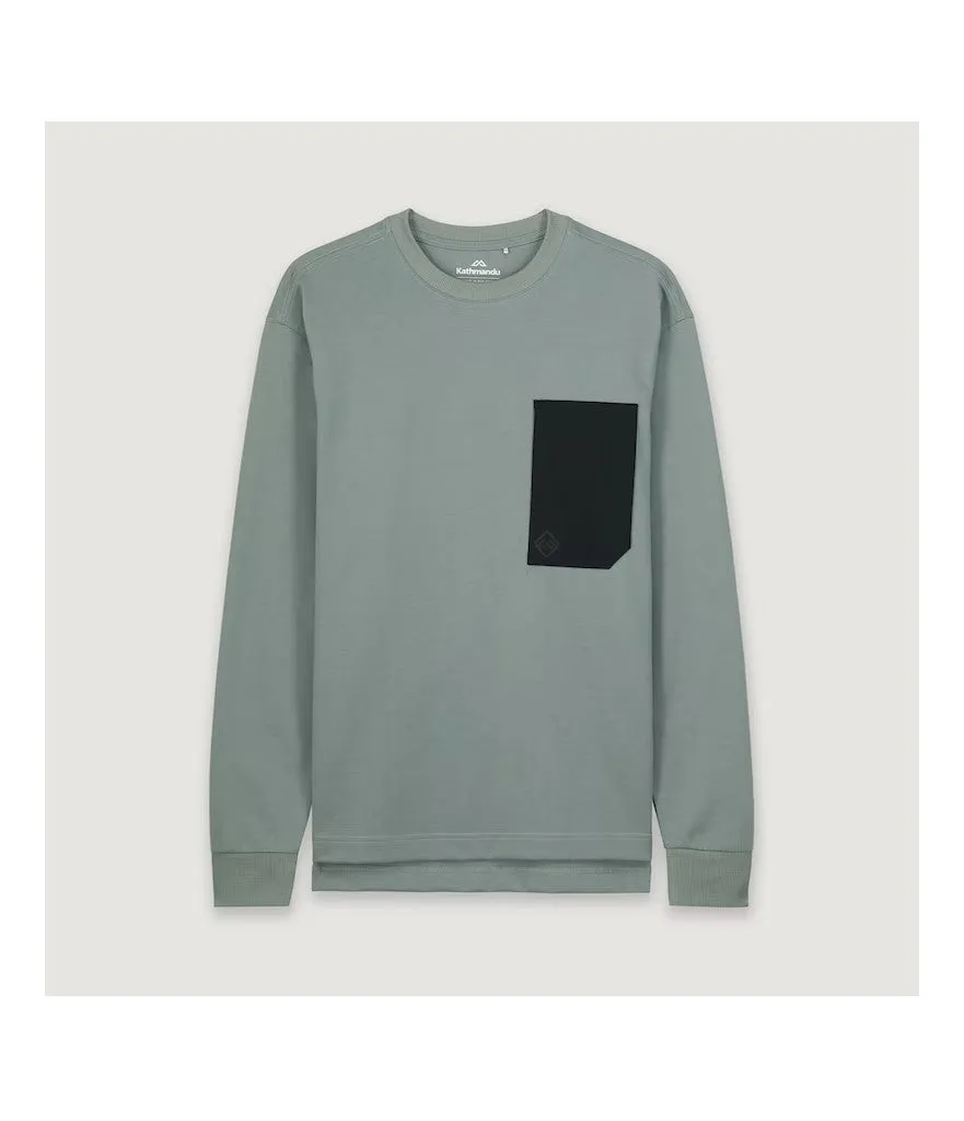 MEN'S VANDER L/S POCKET TEE - GUM TREE