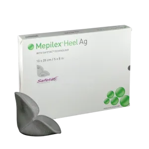 Mepilex Heel Ag Antimicrobial Soft Silicon Foam Dressing