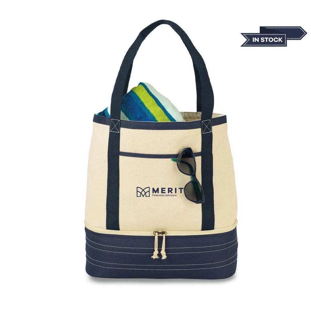 Merit Coastal Cotton Insulated Tote