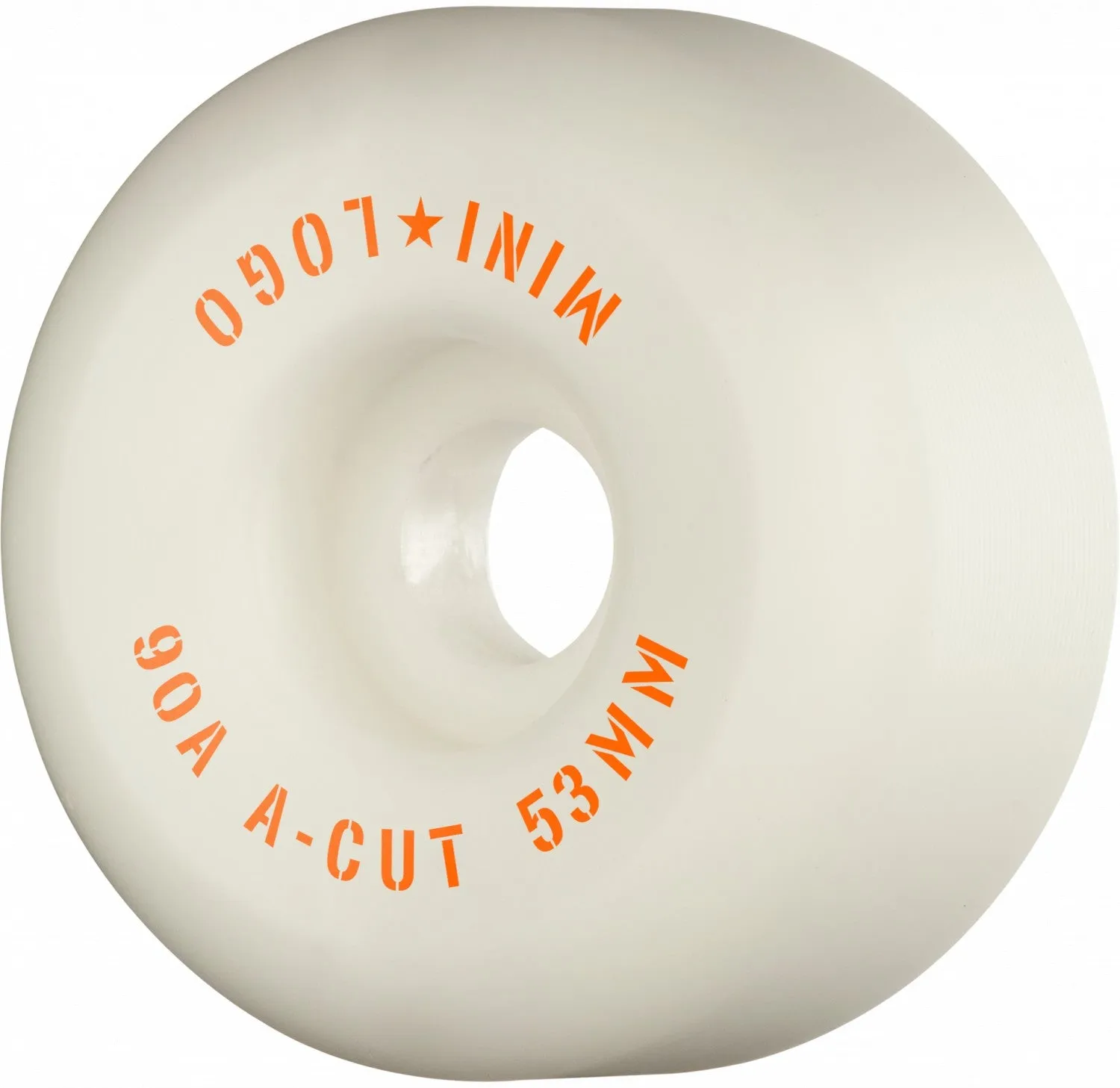 Mini Logo - Hybrid A Cut 2 53MM 90A Skateboard Wheels