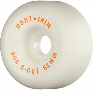 Mini Logo - Hybrid A Cut 2 53MM 90A Skateboard Wheels