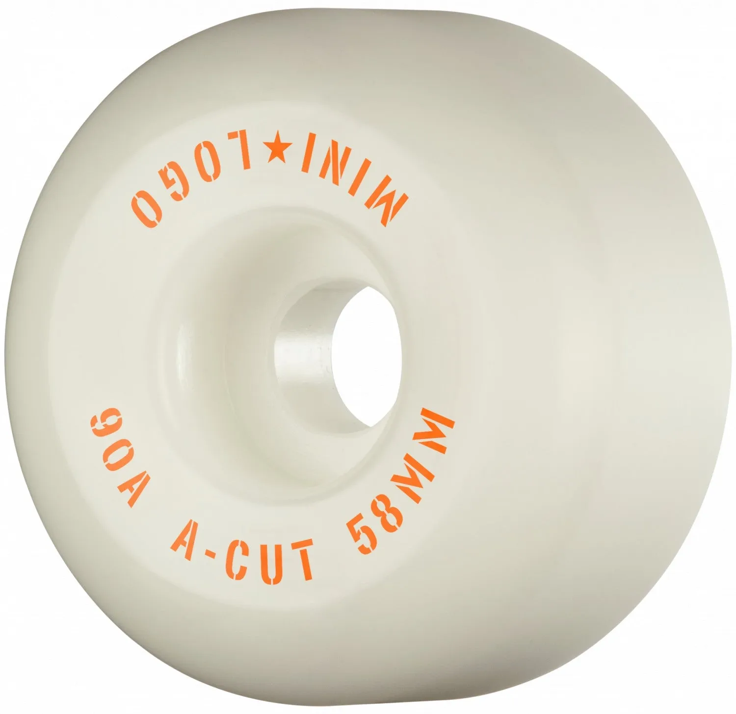 Mini Logo - Hybrid A Cut 2 58MM 90A Skateboard Wheels
