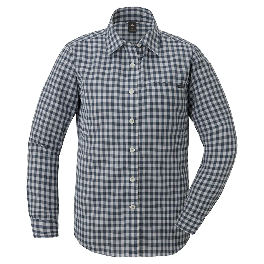 Montbell Wickron Light Single Pocket Long Sleeve Shirt Women's