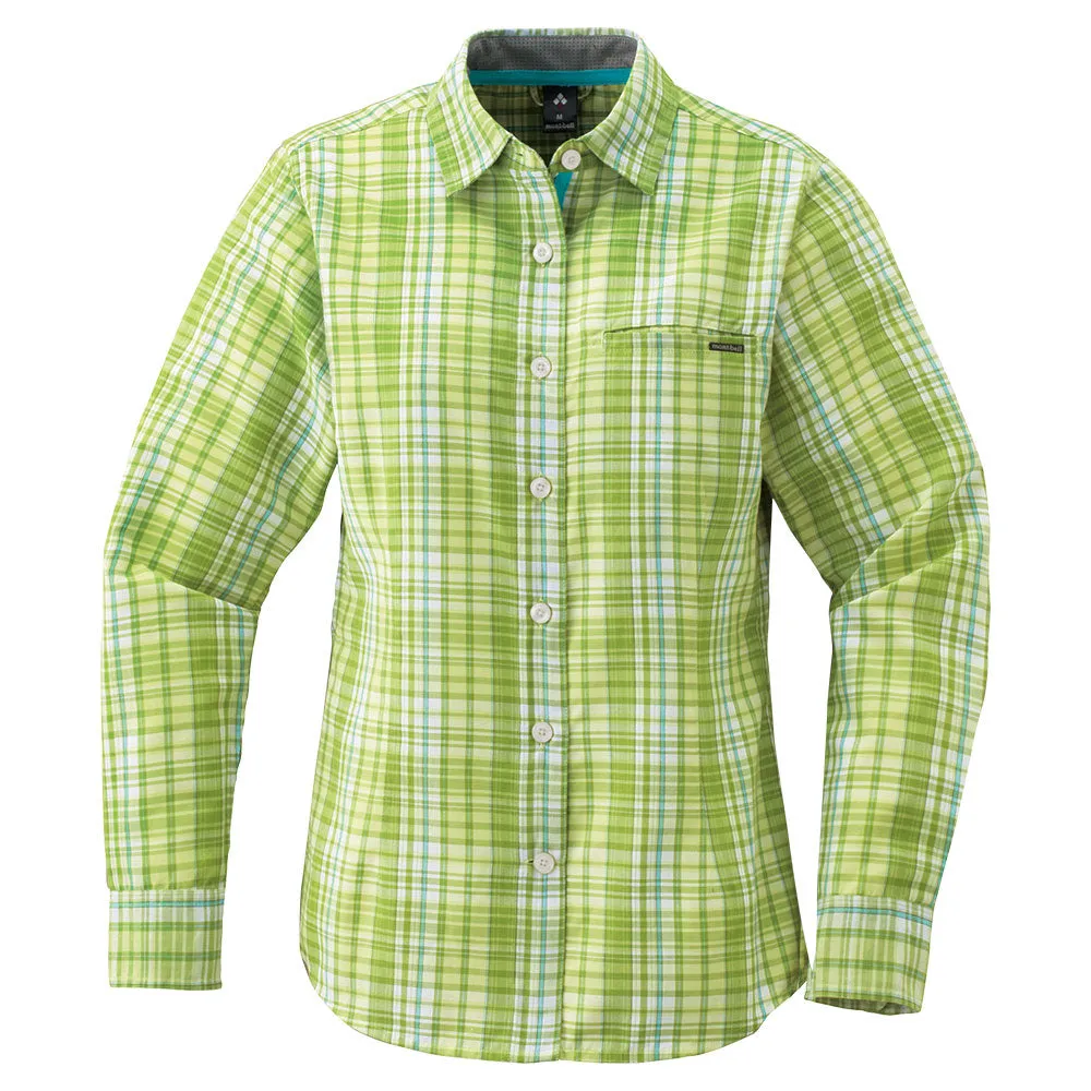 Montbell Wickron Light Single Pocket Long Sleeve Shirt Women's