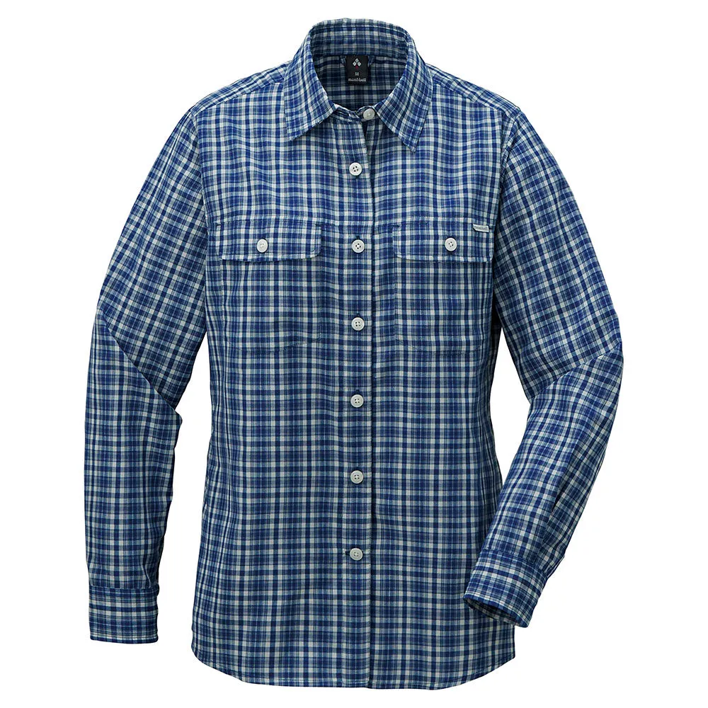 Montbell Wickron Light Single Pocket Long Sleeve Shirt Women's