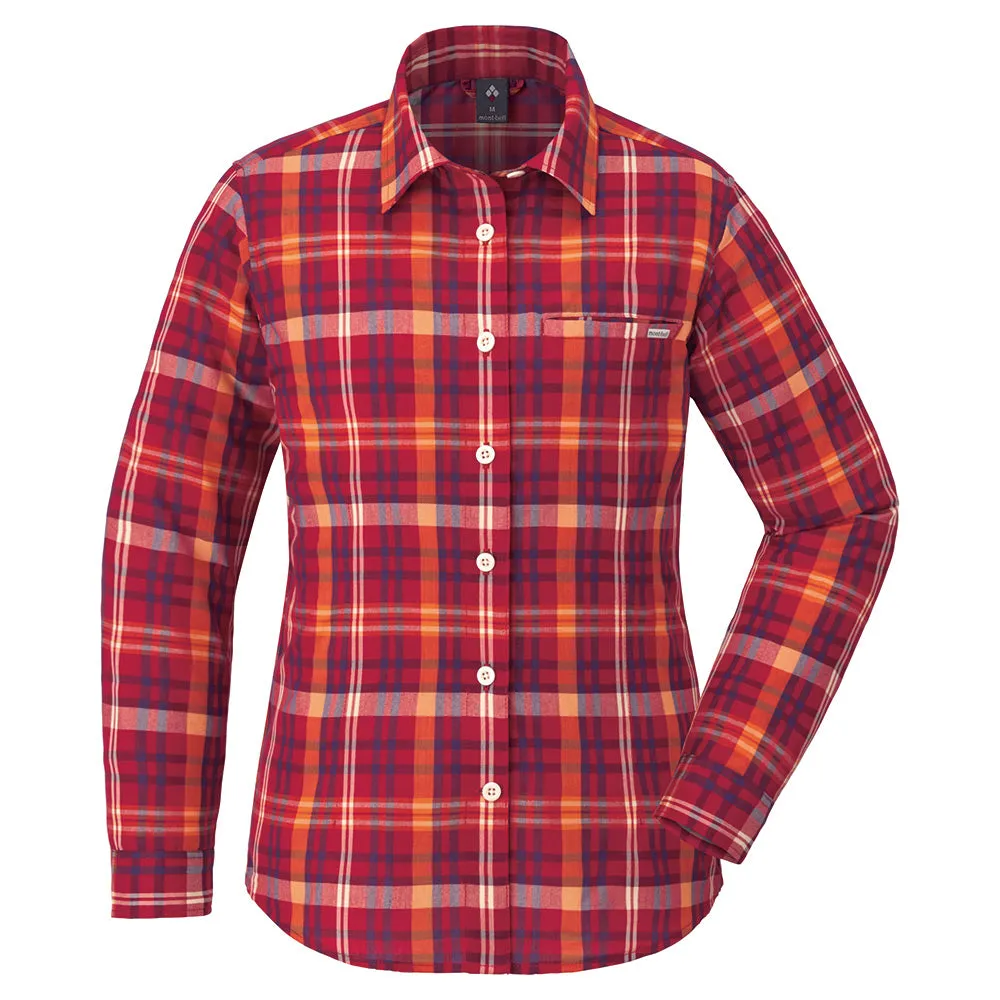 Montbell Wickron Light Single Pocket Long Sleeve Shirt Women's