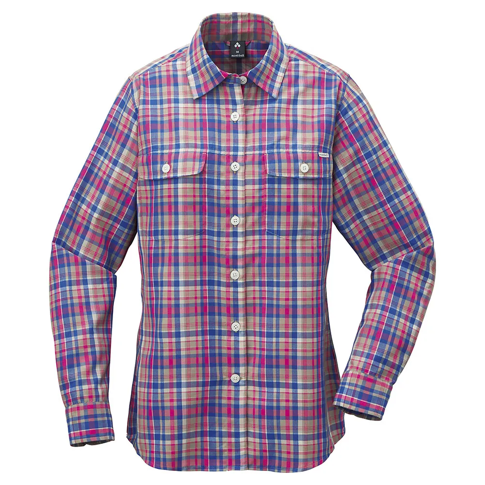Montbell Wickron Light Single Pocket Long Sleeve Shirt Women's