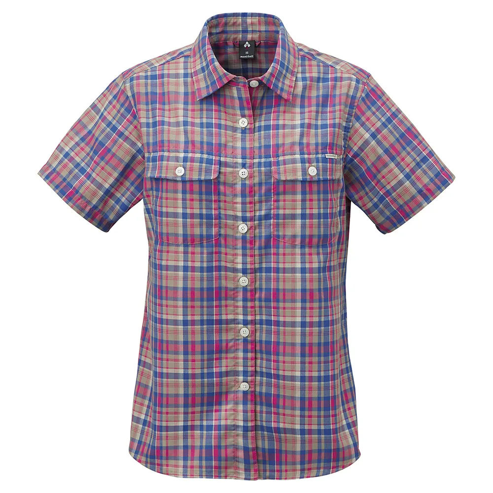 Montbell Wickron Light Single Pocket Short Sleeve Shirt Women's