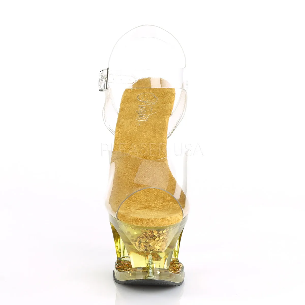 MOON-708GFT  Clear/Gold Tinted