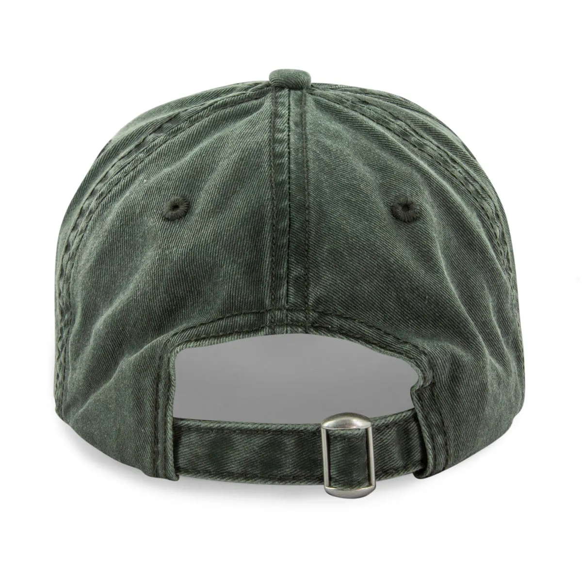Moose Tree Skyline Leather Patch Washed Dad Hat
