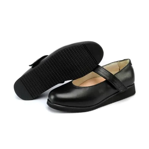 Mt. Emey 9202 Black - Women's Extra-depth Mary Jane Shoes