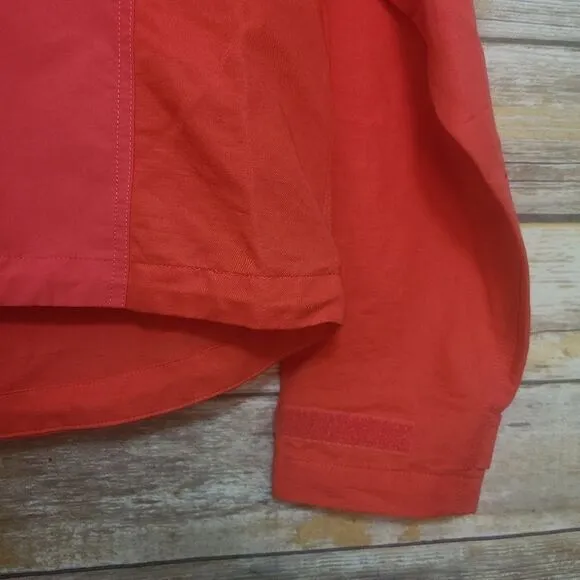 NEW Sweaty Betty Nomad Tulip Red Jacket Pullover Hood Lightweight Size XS