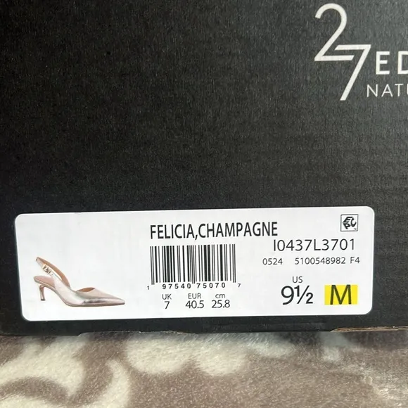 New women sandals Felicia ,Champaign Shose size 91/2 M
