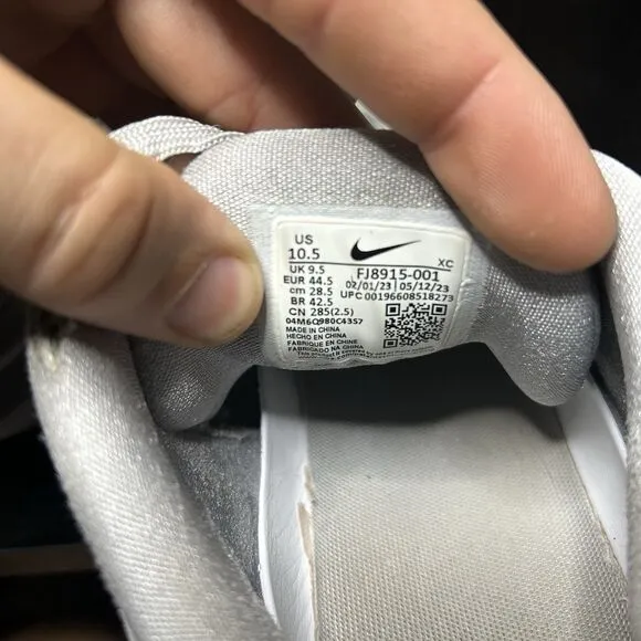 Nike Air Zoom GT Cut 2 TB Wolf Grey Men's Basketball Shoes Size 10.5 FJ8915-001